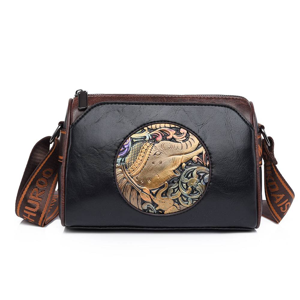 Vintage Ethnic Folk Style Women's Crossbody New Fashion Pillow Bag