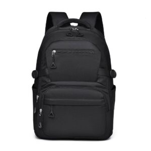 Water-Resistant Student Backpack With Multiple Pockets, Large Capacity 14-Inch Oxford Cloth Laptop Bag