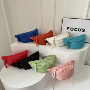 Crossbody For Women Casual 2026 Spring New Canvas Niche Versatile Ins Waist Trendy Sports Chest Bag