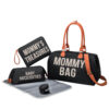 Black three small bags diaper