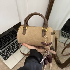 Vintage Minimalist Shoulder Bag For Women, Simple And Stylish Crossbody Bag, New Korean-style Trendy Handbag.