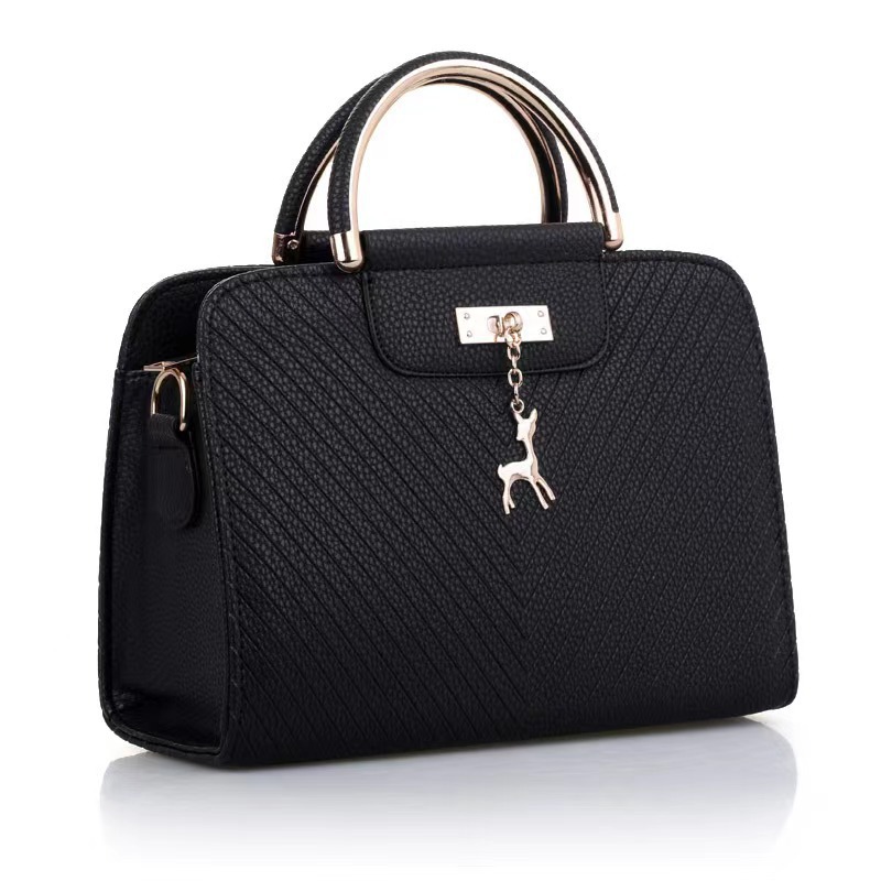 Small Square Pu Women's Solid Color Handbag Messenger Shoulder Bag Fashion - Image 4