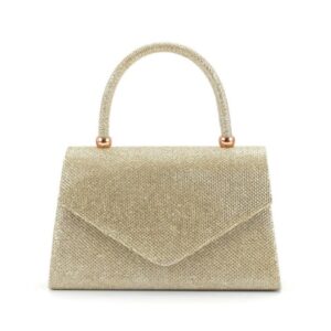 Women’s Wedding Handheld Clutch Japanese Style Pleated Evening Bag