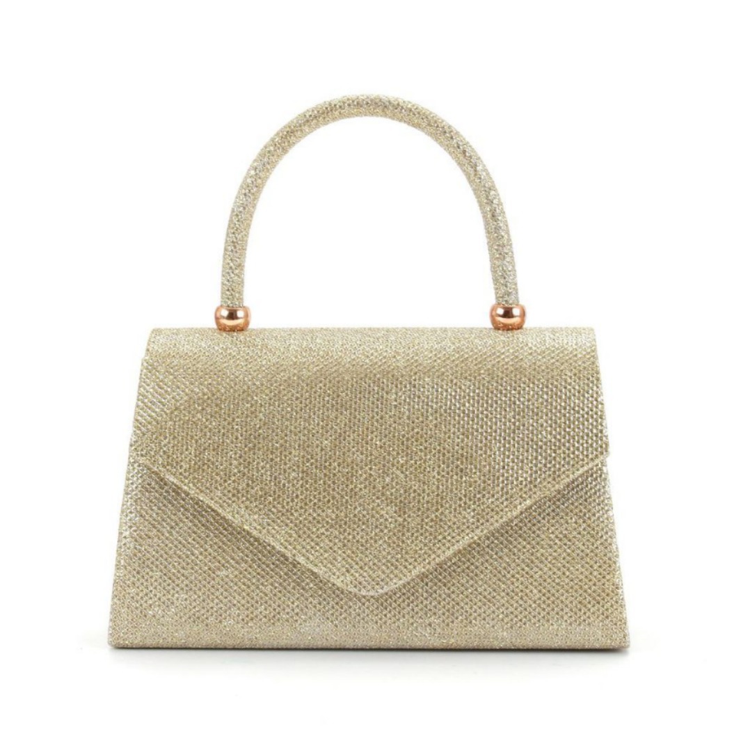 Women's Wedding Handheld Clutch Japanese Style Pleated Evening Bag