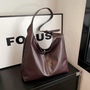 Wom’s Autumn 2026 New Fashion Shoulder Bag, Simple And Stylish Large-capacity Commuter Tote Bag For