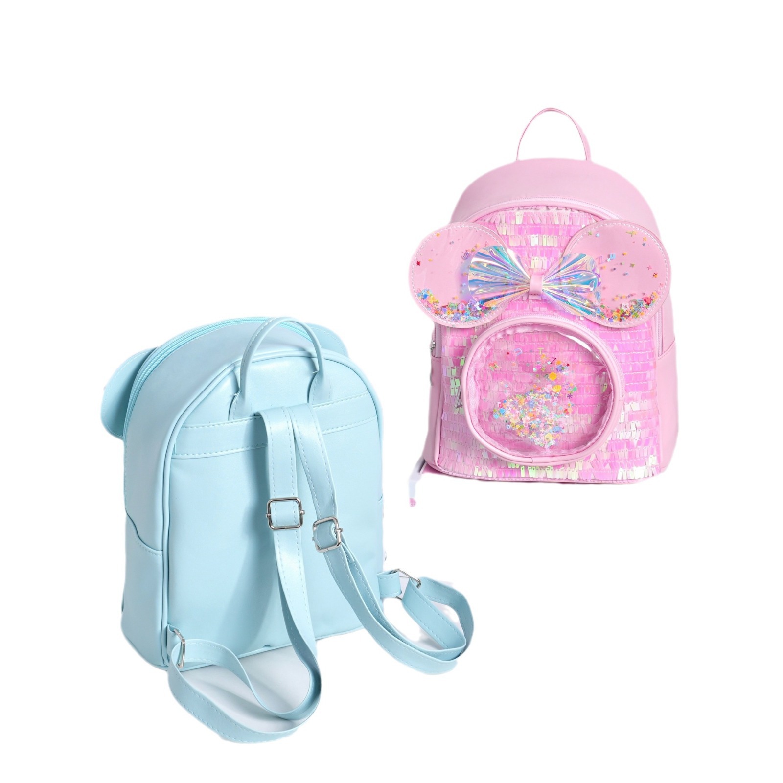 Cartoon Bow Backpack Princess Fashion Girls Schoolbag Casual Cute Bag - Image 5