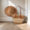 Hat bag set six-strand braid