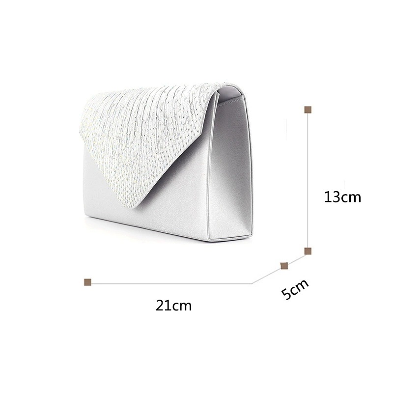 New Ladies Bridal Bag Handbag Suitable For Wedding Evening Prom Various Parties - Image 9