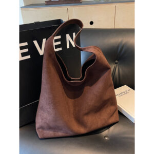 2026 New Large Capacity For Women, Autumn And Winter Forest Style Fashion Single Shoulder Bucket Bag, Textured Commuting