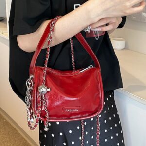 2026 New Women Chain Crossbody Bag, Versatile Summer Small Square Shoulder Handbag For Ladies Work Daily Use