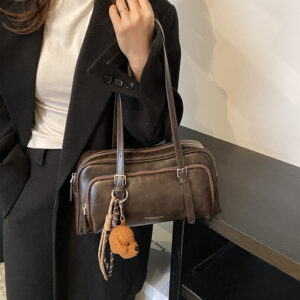 Commuting Large Capacity For Women 2026 New Autumn Winter Versatile Shoulder Underarm Fashion Handheld Boston Bag