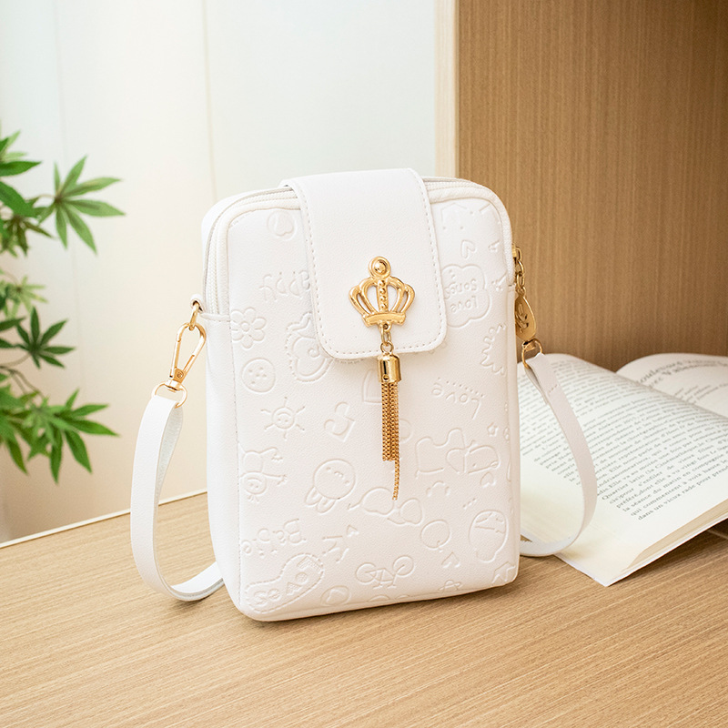 Fashion Printed Phone 2026 Women's Trendy Versatile Embossed Crossbody Bag For Women - Image 6