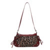 Leopard print red