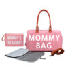 Pink a small bag diaper pad
