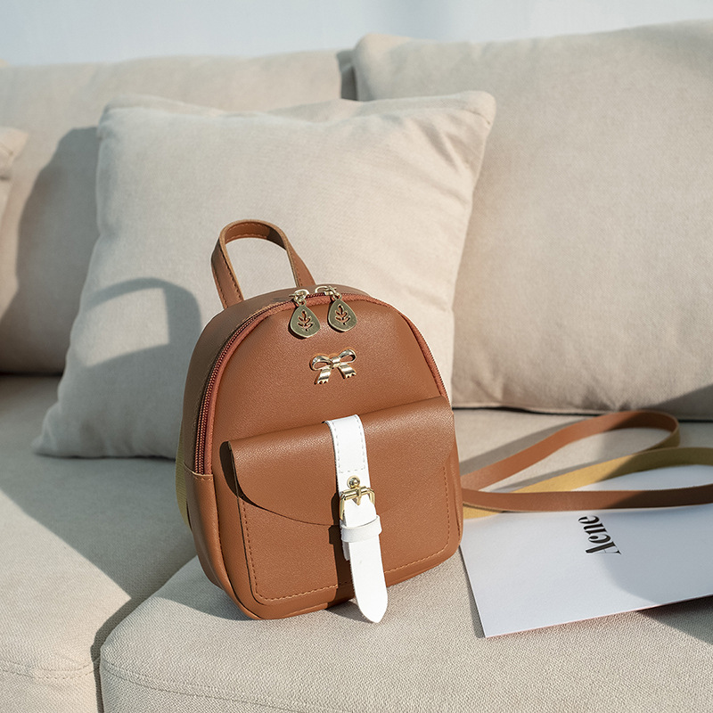 Ladies Backpack 2026 Korean Style Women's Double Shoulder Bag - Image 3