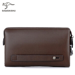 Bags Saqi Kangaroo Men’s Long Wallet Casual Business Multi Function Mobile Phone Large Capacity Clutch Bag