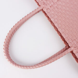Women’s Bags Macaroon Fresh Color Plastic Woven Cute Hand Held Picnic Bag Bath Basket Small