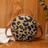 Brown leopard print