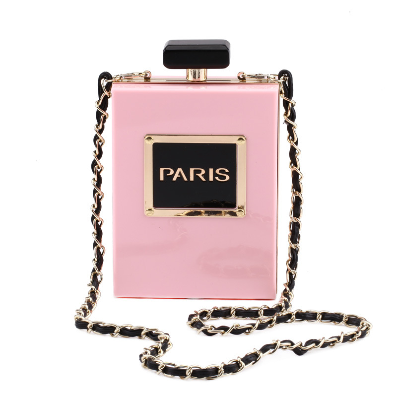 2020 New Transparent Acrylic Vertical Square Single Shoulder Crossbody Party Dress Evening Bag For Women - Image 13