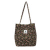 Black Small Floral Print