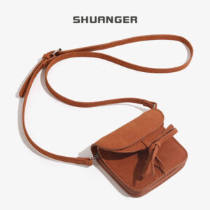 Korean Simple And Exquisite Petite Ballet Style Small For Women High Appearance Patent Leather Fashionable Mini Bow