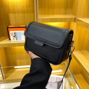 New Vintage Fashion Women’s Small Crossbody PU Leather Messenger High Quality Handbag Purse Summer Travel Bag For Female