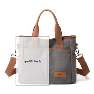 Women’s Canvas Shoulder Designer Handbags Casual Fashion Large Capacity Cross-body Multifunctional Travel Bag For Women