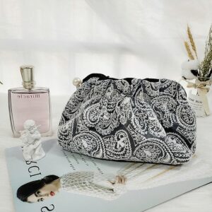 Clutch Evening Essential Oil Lace Makeup Bag Embroidered Palace Style Storage Pouch