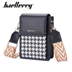 Shoulder Bags for Women 2026 New Fashion Plaid Contrasting Color Suction Buckle Mobile Phone Stylish and Versatile