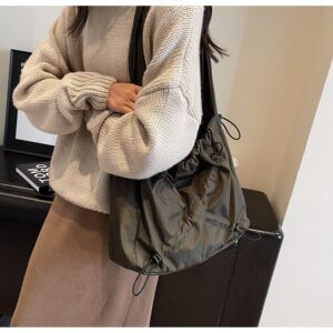 Fashion commuting large capacity solid color tote female 2026 spring and autumn new high-quality texture shoulder