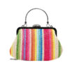Colorful Straw Rainbow Stripes