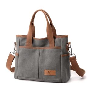Women’s Canvas Shoulder Designer Handbags Casual Fashion Large Capacity Cross-body Multifunctional Travel Bag For Women