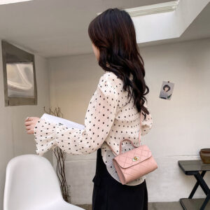 New Women’s Quilted Versatile Embossed Trendy Small Crossbody Phone Square Shoulder Bag For Summer