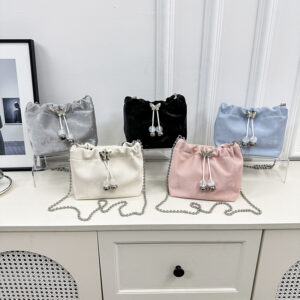 2026 New High-End Large Capacity Chain Bucket Women’s Fashion Shoulder Crossbody Bag