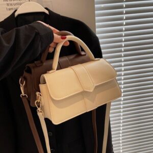 2026 New High-End Small Square Simple And Elegant Commuter Shoulder Bag Niche Handbag For Women