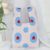 Red and blue flowers