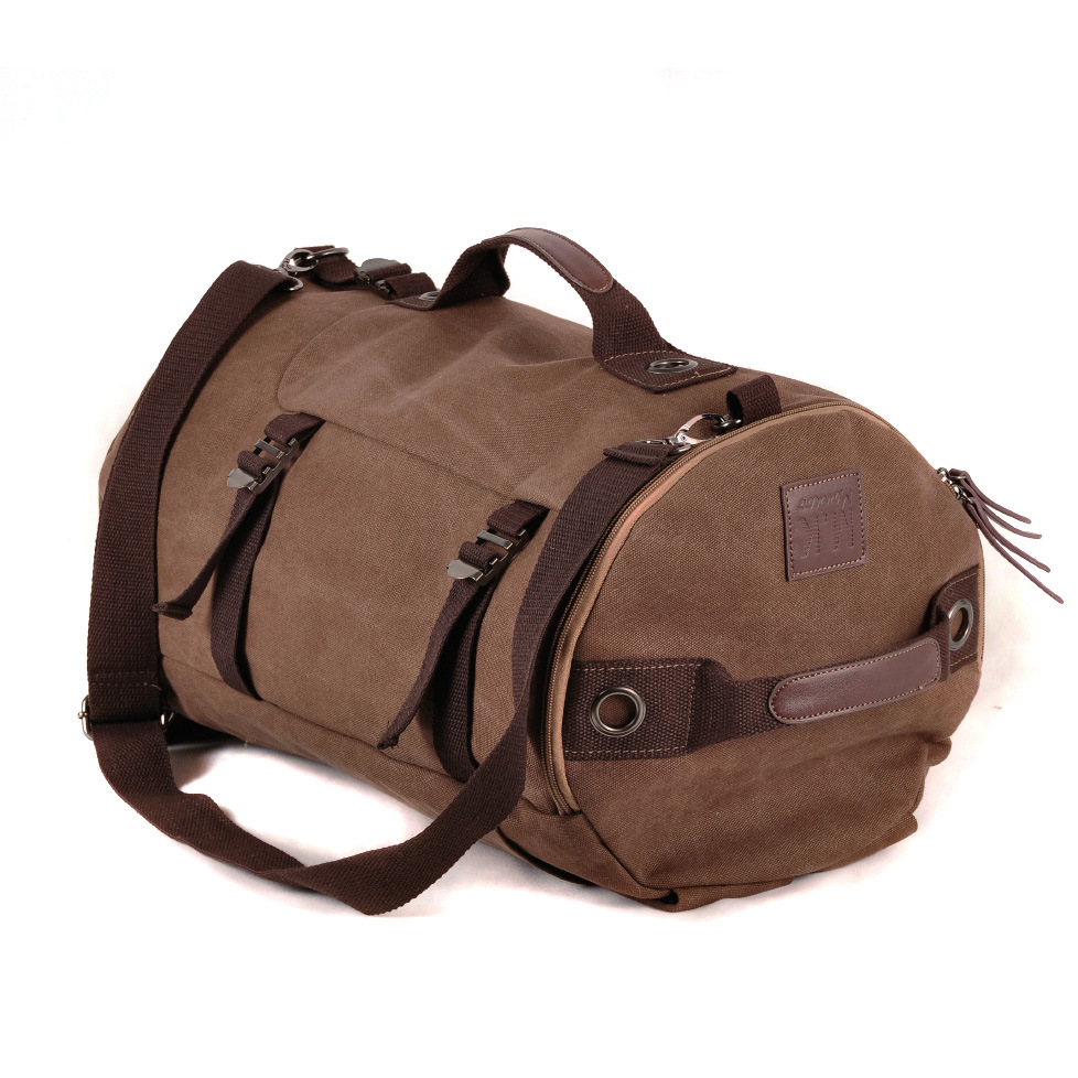 Bag Canvas British Men's Trendy Student Sports Outdoor Travel Backpack - Image 5