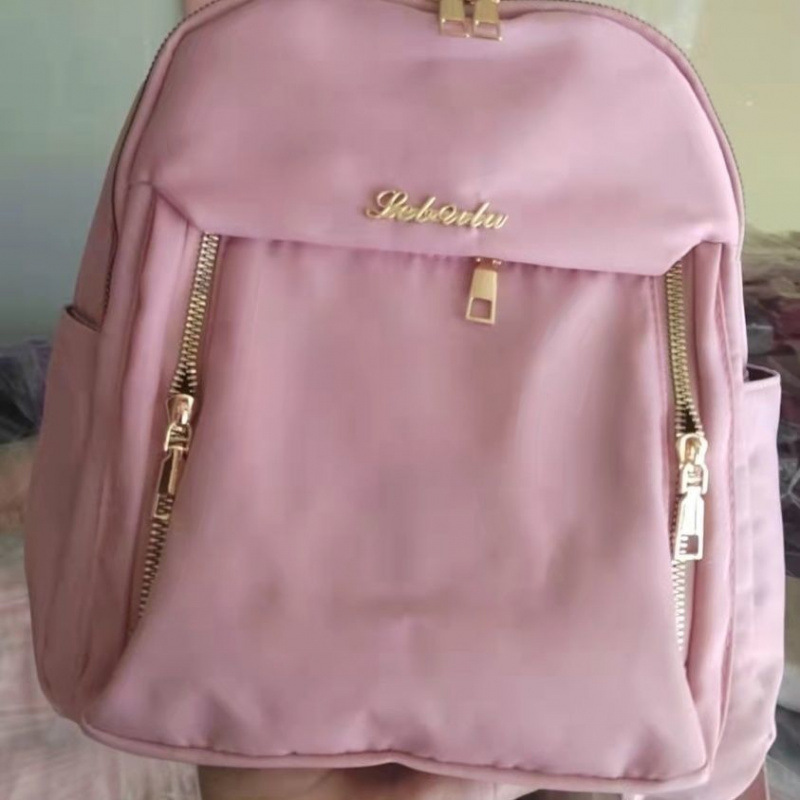 Oxford Cloth 2026 Korean Version New Canvas Fashion Women's Backpack Large Capacity Travel School Bag - Image 4