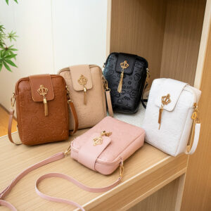Fashion Printed Phone 2026 Women’s Trendy Versatile Embossed Crossbody Bag For Women