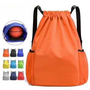 Drawstring Backpack For Men And Women, Simple Travel Backpack, Large Capacity, Drawstring, Fiess Sports Bag