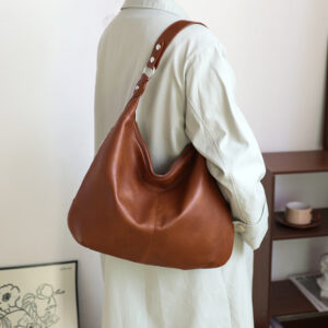Trendy European American Vintage Tote Bag, Spacious Shoulder Bag Women, Perfect For Office & Daily Commute