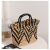Scattered wavy pattern black