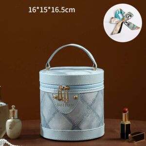 Women’s Bags New Portable Bucket Case Large Capacity Gift Cosmetic Bag