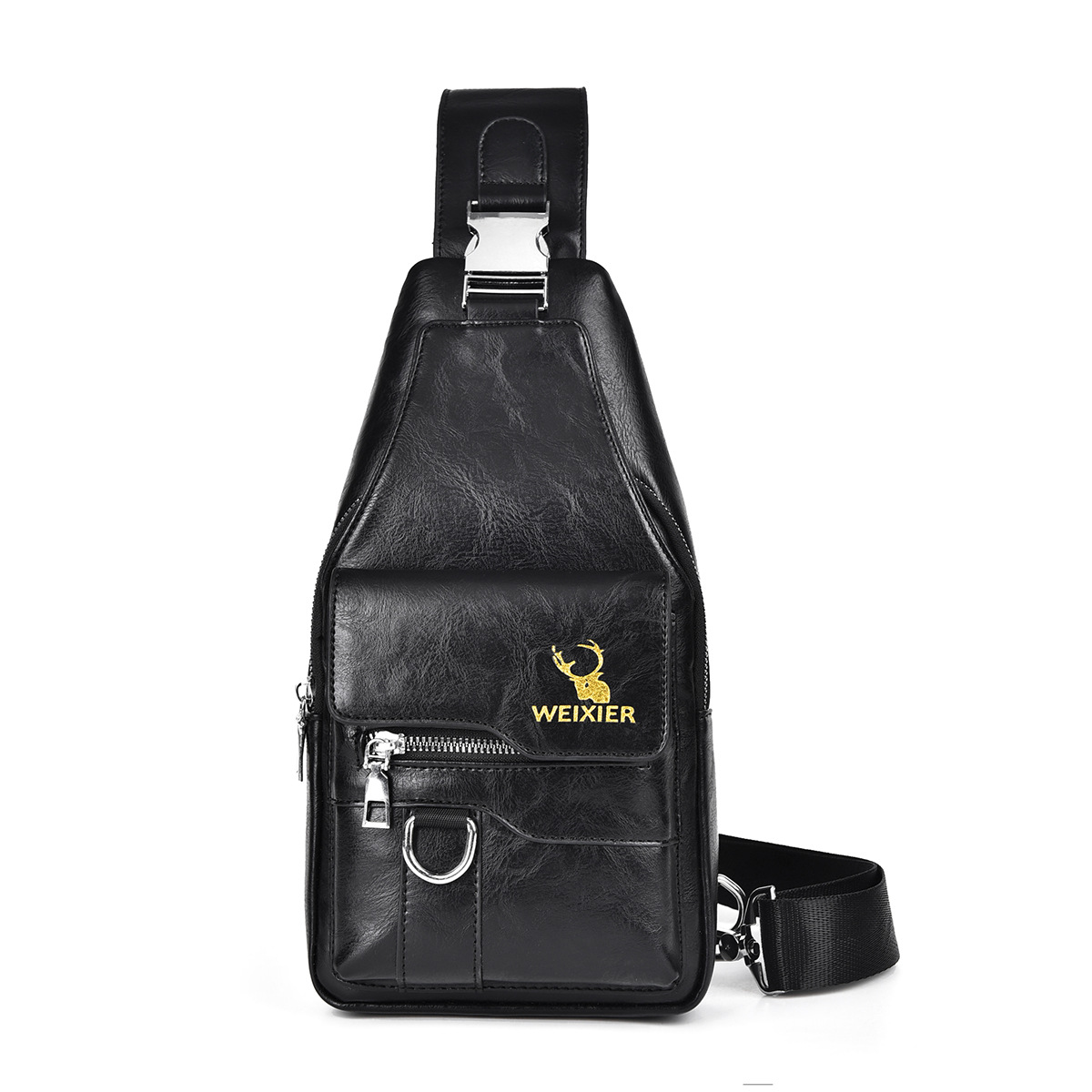 Shoulder Large Capacity Waterproof Men's Crossbody Bag - Image 6