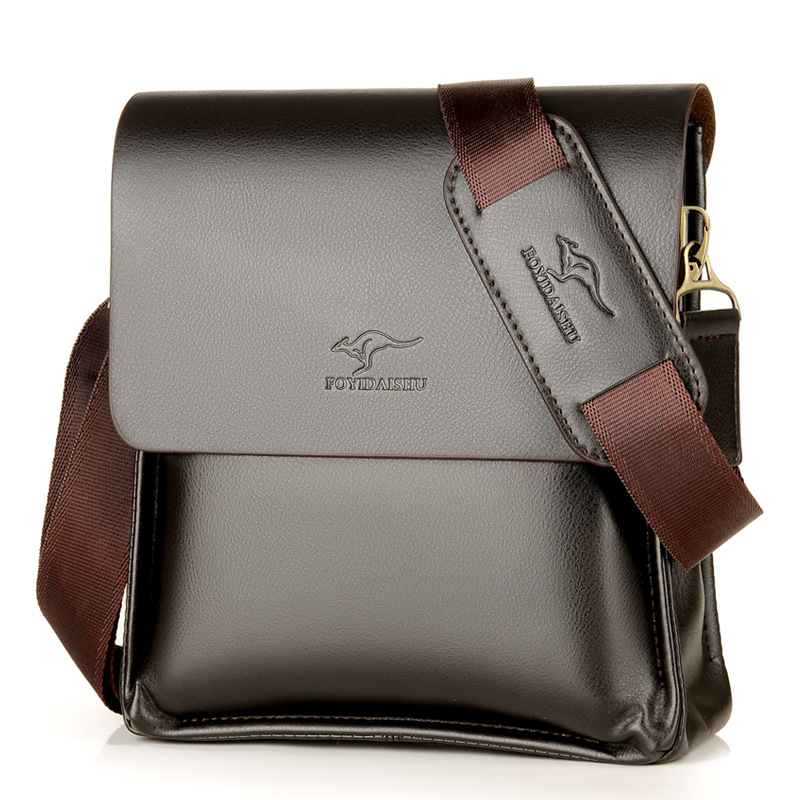 Luggage & Bags New Business Messenger Men's Trendy Shoulder Bag One Piece Cross Border Delivery - Image 2