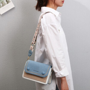 Valentine’s Day gift small for women summer new fashion niche wide shoulder strap messenger bag