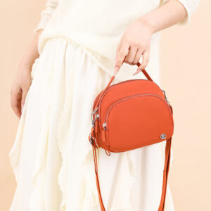 2026 New Women’s Small High-End Crossbody Mini Canvas Bag Korean Style Lazy Wind