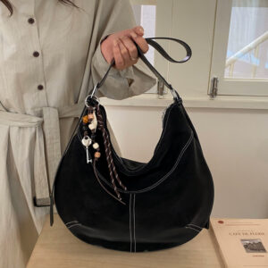 Women’s Casual Retro Dumpling Crossbody Luxury Commuter Shoulder Bag Vintage New Style