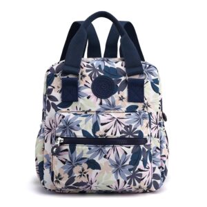 Fashion Women School Backpack Graffiti Shoulder Bags For Teenager Girls Female High Quality Lightweight Nylon Travel