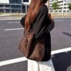 Leopard Print Snap Button